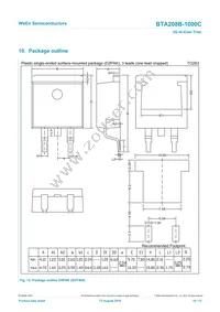BTA208B-1000C Datasheet Page 10