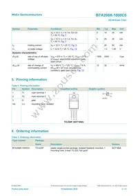 BTA208X-1000C0/L01 Datasheet Page 2
