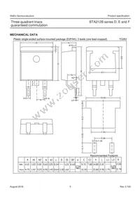 BTA212B-800E Datasheet Page 6