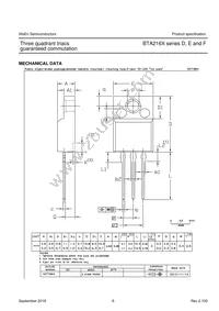BTA212X-600D Datasheet Page 7