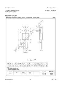 BTA216-600B/DG Datasheet Page 6