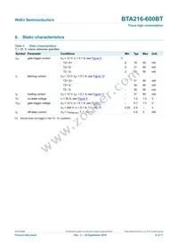 BTA216-600BT Datasheet Page 6