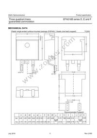 BTA216B-600D Datasheet Page 6