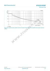 BTA225-600BT Datasheet Page 5