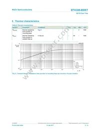 BTA308-800ETQ Datasheet Page 6