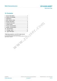 BTA308X-800ETQ Datasheet Page 13