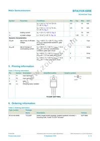 BTA310X-600E Datasheet Page 2