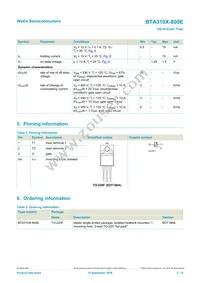 BTA310X-800E Datasheet Page 2