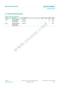 BTA312-600CT Datasheet Page 6