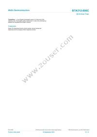 BTA312-800C/DG Datasheet Page 12