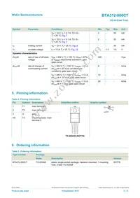 BTA312-800CT Datasheet Page 2