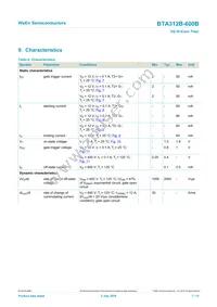 BTA312B-600B Datasheet Page 7