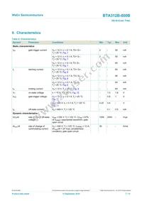 BTA312B-800B Datasheet Page 7