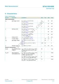BTA312B-800E Datasheet Page 7