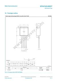 BTA312G-600CTQ Datasheet Page 10