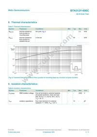 BTA312Y-600C Datasheet Page 6