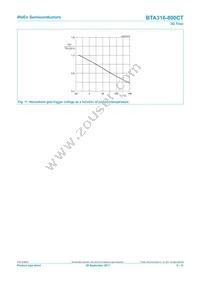 BTA316-800CTQ Datasheet Page 8