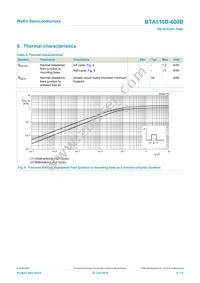 BTA316B-600B Datasheet Page 6