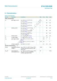 BTA316B-600B Datasheet Page 7