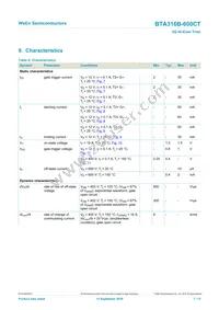 BTA316B-600CTJ Datasheet Page 7