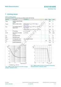 BTA316B-800E Datasheet Page 3