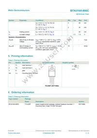 BTA316X-800C/L01Q Datasheet Page 2