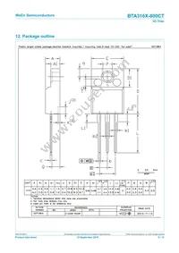 BTA316X-800CTQ Datasheet Page 9