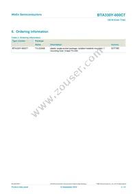 BTA330Y-800CTQ Datasheet Page 3