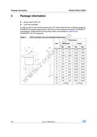 BTA41-400BRG Datasheet Page 6
