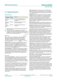 BTA410-600BT Datasheet Page 10