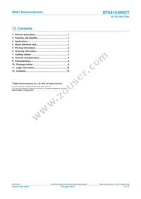 BTA410-600CT Datasheet Page 12