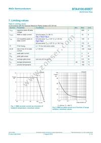 BTA410X-600ET Datasheet Page 3