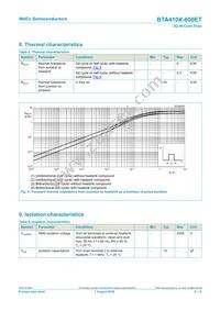 BTA410X-600ET Datasheet Page 6