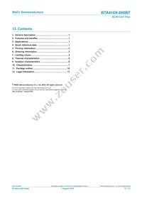 BTA410X-800BT Datasheet Page 13