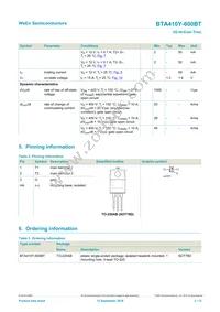 BTA410Y-600BT Datasheet Page 2