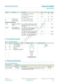 BTA410Y-600ET Datasheet Page 2