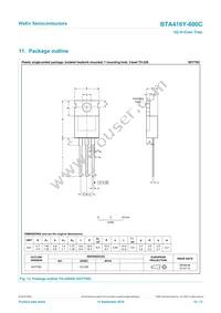 BTA412Y-600C Datasheet Page 10