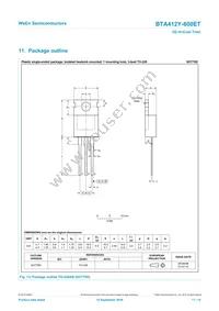 BTA412Y-600ETQ Datasheet Page 11