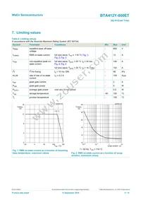 BTA412Y-800ETQ Datasheet Page 4