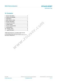 BTA420-800BT Datasheet Page 11