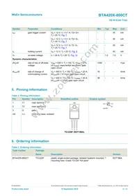 BTA420X-800CT/L03Q Datasheet Page 2