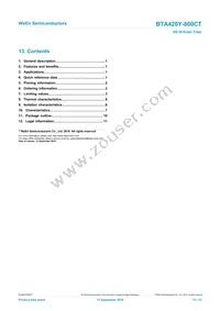 BTA420Y-800CT Datasheet Page 13