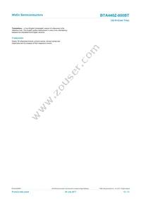 BTA440Z-800BTQ Datasheet Page 12