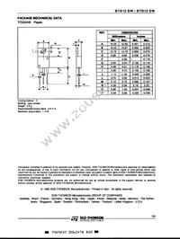 BTB12-700SWRG Datasheet Page 5