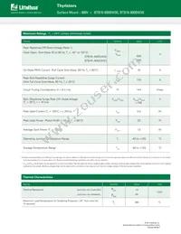 BTB16-600CW3G Datasheet Page 2
