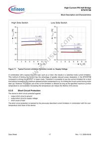 BTN7973BAUMA1 Datasheet Page 17