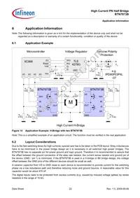 BTN7973BAUMA1 Datasheet Page 22