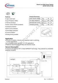 BTS3110NNT Datasheet Cover