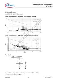 BTS4141NNT Datasheet Page 8