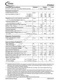 BTS436L2G Datasheet Page 5